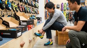 Memilih Sepatu Panjat (Climbing Shoes): Jangan Asal Sempit!